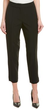 Narciso Rodriguez Wool-Blend Twill Crop Pant