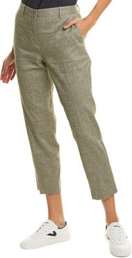 Theory Treeca Linen-Blend Pant