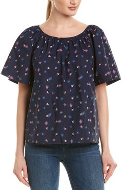 Rebecca Taylor Farren Flower Top