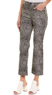 rag & bone Hana Grey Leopard High-Rise Curvy Ankle Cut