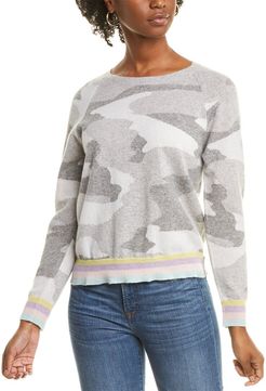 Scott & Scott London Kelly Camo Cashmere Sweater