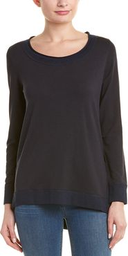 QUINN Eva Wool-Trim Top