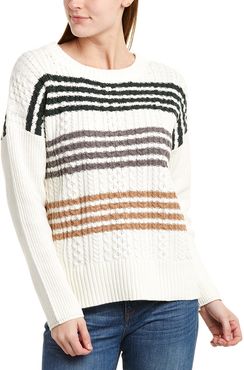 BCBGMAXAZRIA Striped Pullover