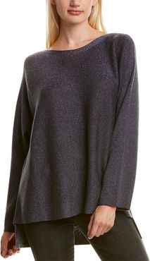 EILEEN FISHER Sparkle Wool-Blend Sweater