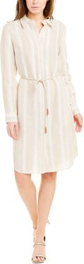 Lafayette 148 New York Peggy Linen Shirtdress