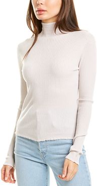 Vince Lettuce Edge Wool Sweater