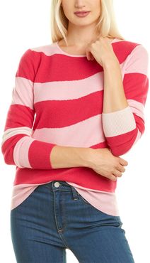 Kier + J Stripe Cashmere Sweater