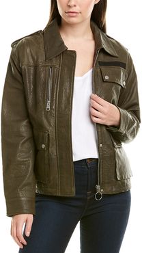 Bagatelle Leather Army Jacket