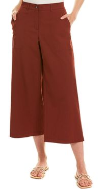 Lafayette 148 New York Fultron Wide Leg Crop Pant