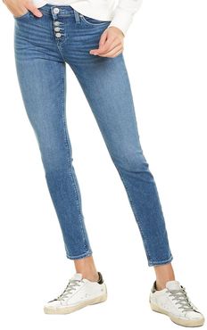 HUDSON Jeans Natalie Exposed Button Merrion Skinny Leg Jean