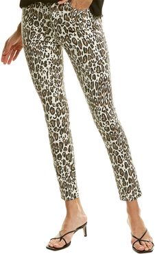 JOE'S Jeans The Charlie Leopard High-Rise Skinny Ankle Cut Jean