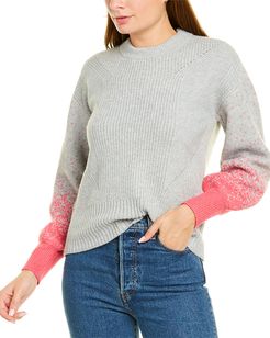 Design History Balloon -Sleeve Sweater