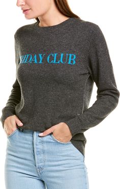 Chinti & Parker Friday Club Cashmere & Wool-Blend Sweater