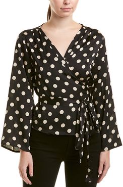 Lucca Couture Ruth Wrap Blouse