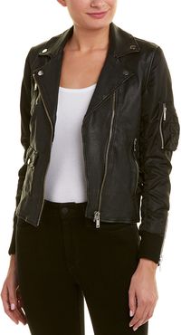 Doma Leather Biker Jacket