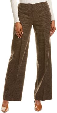 Theory Houndstooth Wool-Blend Pant