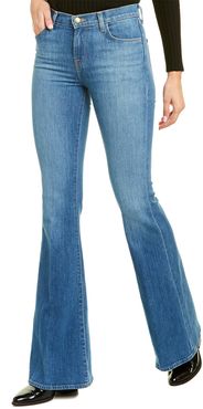 J Brand Valentina Endeavor High-Rise Flare Leg Jean