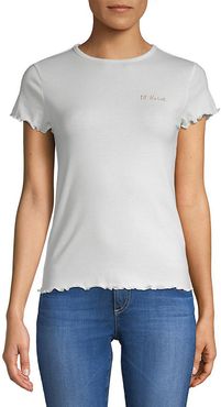 Lea & Viola Ruffled T-Shirt