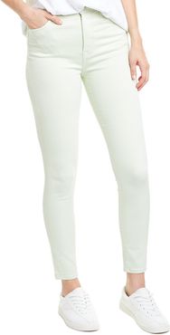 7 For All Mankind Mint High-Rise Ankle Skinny Leg Jean