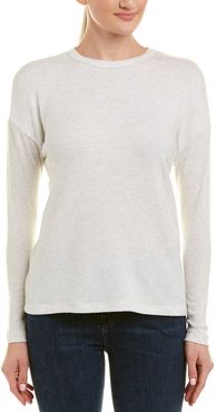 Three Dots Dropped-Shoulder Sweater