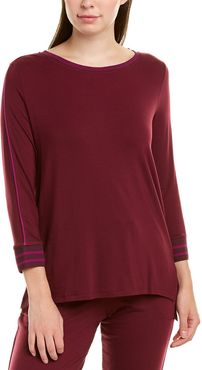 Donna Karan Sleepwear High-Low Top