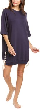 Eberjey Mason Lace-Up Shift Dress