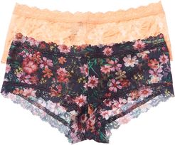 Hanky Panky Set of 2 Low-Rise Boyshort