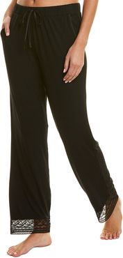 Fleur't Modem Silk-Trim Pant