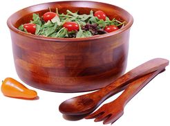 Woodard & Charles 10in Medium Salad Bowl & Servers