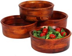 Woodard & Charles Set of Four 7in Individual Salad Bowls