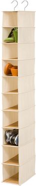 Honey-Can-Do 10-Shelf Bamboo Shoe Organizer