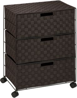 Honey-Can-Do 3-Drawer Chest with Wheels