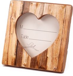 Kate Aspen Set of 12 Rustic Romance Heart Place Card Holder