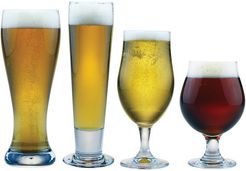Susquehanna Glass Set of 4 Assorted Craft Beer Glasses