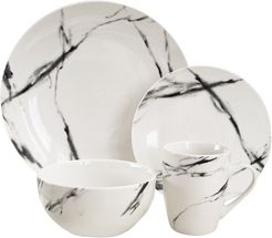 Jay Import Marble Coup 16pc Dinnerware Set