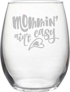 Susquehanna Glass Mommin' Ain't Easy Stemless Wine & Gift Box