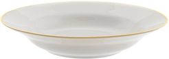 Ten Strawberry Street Set of Six Gold Line Rim Soup Bowls