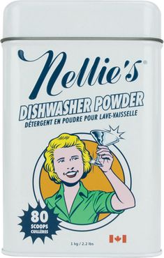 Nellie's Auto Dishwasher Powder Tin