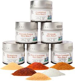 Gustus Vitae Spicy Sea Salts Collection