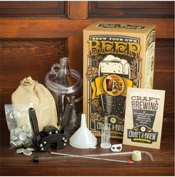 Crew A Brew Brown Ale Brewing Kit & Capping Kit