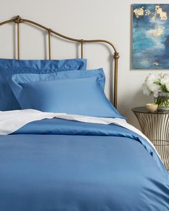 Superior 650TC 100% Egyptian Cotton Solid Duvet Cover Set