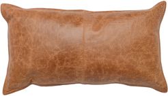 Kosas Home Cheyenne Leather 14in x 26in Throw Pillow