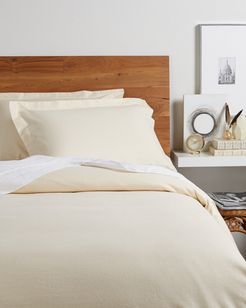 Superior Flannel Solid Duvet Cover Set