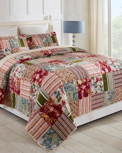 Amity Home Nathan Patchwork Quilt Set