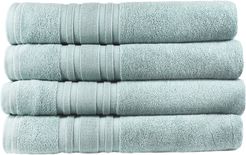 Melange 100% Turkish Cotton 4pc Bath Towel Set