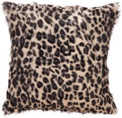 Moe's Home Spotted Goat Fur Pillow