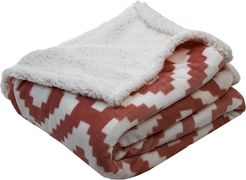 Kensie Christie Sherpa Throw