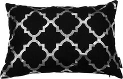 Holly kensie Metallic Lattice Decorative Pillow