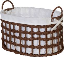 Creative Bath Essentials Medium Oval Woven Paper Basket