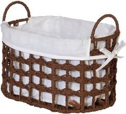 Creative Bath Essentials Small Oval Woven Paper Basket